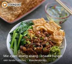 Mie Ayam Abang Abang Enaakk Banget Di 2021 Resep Resep Mie Ayam