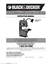 Black And Decker 10 Inch Band Saw Manual Black Decker Bdbs100 Manuals Manualslib