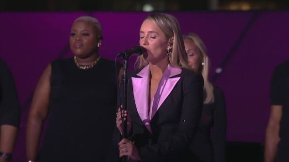 As @LaineyWilson sang “Amazing Grace” beneath Tribute in Light, the familiar hymn became a moment for people across the country to pause and remember together., Twenty-five years after 9/11, we ...