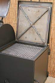Offset Smoker With Warmer Box Heavy Duty Smoker Texas Bbq Etsy Offset Smoker Bbq Smoker Trailer Bbq Grill Smoker