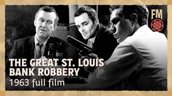 The Great St. Louis Bank Robbery (1959) | Full Drama Film