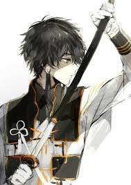 Anime Guy Black Hair Sword Touken Ranbu Anime Anime Guys