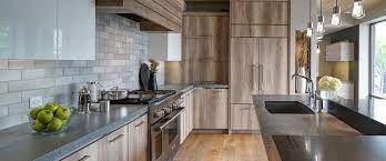 This exactly example is an ideal combination of both worlds. Rustic Modern Farmhouse Grabill Cabinets
