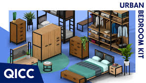 Customize your master bedroom set to your style preferences, or create your own design. Quirky Introvert Cc Urban Bedroom Kit Build Your Sims Dream Modern