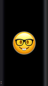 Apple released ios 14.2 which adds 13 new emoji characters that apple previewed earlier this year as part of world emoji day. Home Screen Emoji Nerd Unlock Hd Mobile Wallpaper Peakpx