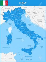 Die regionen italiens italien ist in 20 regionen (italien. Die Detaillierte Karte Des Italien Mit Regionen Oder Staaten Und Stadten Hauptstadt Mit Meeresobjekten Und Inseln Und Teile Der Nachbarlander Lizenzfrei Nutzbare Vektorgrafiken Clip Arts Illustrationen Image 91118770