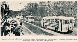 Orarul autobuzului pentru săptămâna viitoare: 1 Mai 1959 Este Inaugurata Prima Linie De Troleibuz Din Brasov