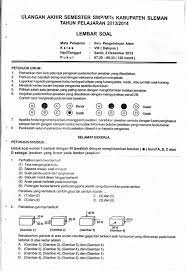 Check spelling or type a new query. Soal Uas Ipa Smp Kelas 7 9 Semester 1 Sleman Giri Widodo