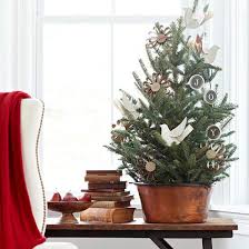 29 Colorful Tabletop Christmas Trees To Instantly Transform A Small Space Christmas Tree Base Small Christmas Trees Tabletop Christmas Tree