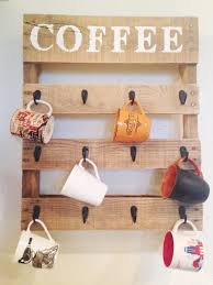 Here are some ideas to help you organise you cute coffee mugs! 21 Diy Coffee Racks To Organize Your Morning Cup Of Joe