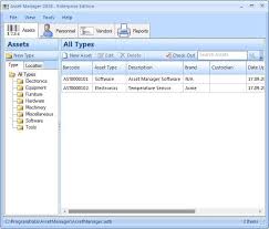 Asset Manager 2018 Enterprise Edition 1 0 1191 0 File Size 14 4 Mb You Cant Afford The Wasted Time Effort And Cost Of Searching For And Replacing Lost Or Mi
