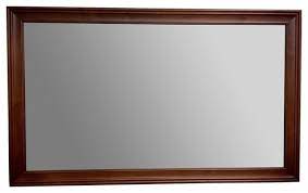 Explore the biggest selection of rectangle mirrors at the best prices from at home. Ronbow Transitional Solid Wood Framed Bathroom Mirror Colonial Cherry 60 X39 Traditional Bathroom Mirrors By Decorplanet Houzz
