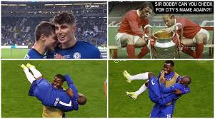 He's now found his feet which saw him score the only and winning goal in the champions league. Champions League Havertz Sorry For F Bomb Evra Savagely Trolls Man City Kante Carried Off In Arms Sports News The Indian Express