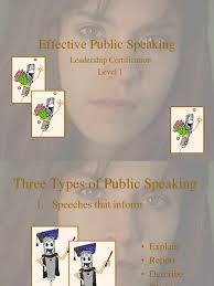 Effective Public Speaking