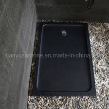 Black granite bathroom tray with marble. China Natural Stone Granite Marble Bathroom Corner Bath Shower Tray For Project China Stone Shower Shower Base