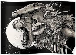 The Demon Boy Colour Poster By Wolfskulljack In 2021 Skull Art Art Dark Artwork