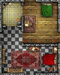 The Royal Chambers Of Castle Direhold Rpg Map Tabletop Rpg Maps Rpg Dungeon Maps