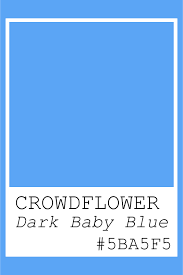 Crowdflower Dark Baby Blue 5ba5f5