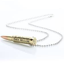 Si vis pacem, para. в текстах. Real Bullet Halskette Kryptek Si Vis Pacem Para Bellum 308 Win Kotte Zeller