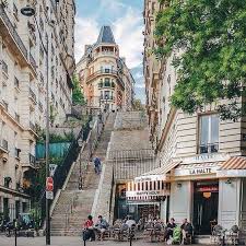 Paris De Mes Amours La Halte Du Sacre Coeur A Montmartre Paris 45 Rue Custine 18eme Paris Visite Montmartre Paris Paris