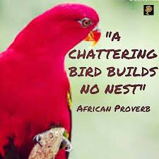 To Chatter Is To Talk Idly Without Purpose And Incessantly Without Stopping It Is Synonymous With The Word Chitch Proverbs Quotes Proverbs Proverb Meaning