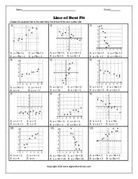 I am trying to make a simple scatter plot in pyplot using a pandas dataframe object, but want an efficient way of plotting two variables but have the symbols dictated by a third column (key). Scatter Plots And Line Of Best Fit Worksheet 2 By Algebra Funsheets