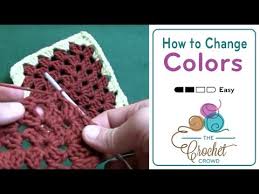 Change Colors In Crochet Granny Square Youtube A shell consists of three double crochets together in the same congratulations, you have completed your granny square. change colors in crochet granny square