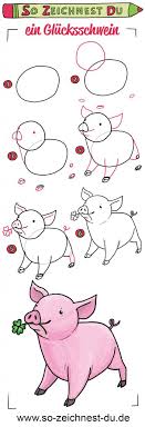 Silvester Und Neujahr So Zeichnest Du Ein Glucksschwein So Zeichnest Du