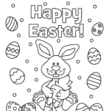 Happy Easter Eggs Free Easter Coloring Pages Easter Coloring Pages Printable Easter Egg Coloring Pages