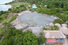 Así quedo la zona de erupción del volcán de lodo en necoclí. El Dagran Intervendra El Volcan De Lodo De Arboletes Ifm Noticias