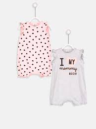 kiz bebek tulum 2 li 9s4002z1 cy9 lc waikiki kiz bebek tulumu bebek tulumlari bebek