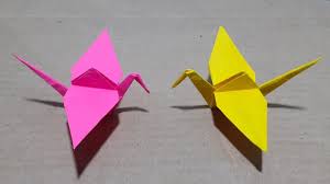 Belajar membuat origami burung walet maaf kiranya video ini tidak bagus karna masih tahap belajar. Cara Membuat Burung Dari Kertas Origami Sangat Mudah Origami Hewan Youtube