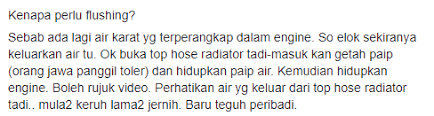 Maybe you would like to learn more about one of these? Letak Lah 200 Coolant Sekali Pun Radiator Akan Tetap Sumbat Kalau Tak Buat Flushing
