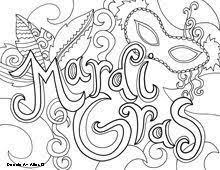 Looking for a fun mardi gras activity for the kiddos? Mardi Gras Coloring Sheets Printable High Quality Coloring Pages Coloring Library