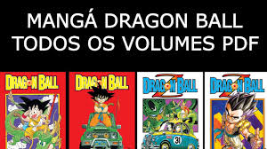 Mangá de Dragon Ball completo em pdf para download (Clássico e Z) - YouTube