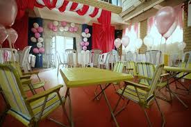 Simple Birthday Table Decoration At Home Ideas Birthday Party Decoration Ideas Balloon Table Decorations Table Decorations Birthday Decorations