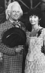 Mary Steenburgen and Christopher Lloyd in Back to the Future Part III  (1990) - FamousFix.com post