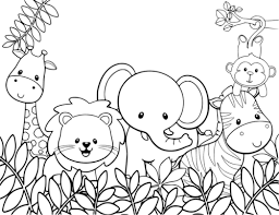 Here are complex coloring pages for adults of animals. Printable Cute Animal Coloring Pages