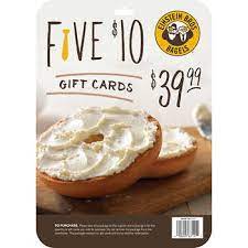 Enjoy 20% off einstein bros. Einstein Bros Bagels Five 10 Gift Cards Costco