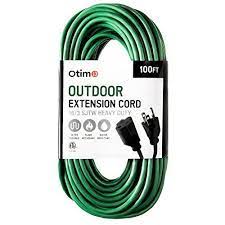 Otimo 100 Ft 16 3 Outdoor Heavy Duty Extension Cord 3 P Https Www Amazon Com Dp B073vzv6kf 3 Prong Extension Cord Extension Cord Outdoor Extension Cord