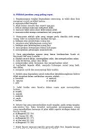 Soal ini sudah kami susun dengan sangat rapih, file ini sangat cocok untuk para guru yang mempunyai kesibukan, anda tinggal ganti kop sekolah dan langsung print. Soal Uas Ski Ma Kelas X Xi Xii Kunci Jawaban Administrasi Sekolah Uas 1 Ski Kelas Xii