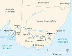 It was first discovered by two european explorers (hamilton h. File Murray River Australia Map Es Svg Wikimedia Commons