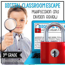 Videos, solutions, worksheets, games and activities to help grade 3 students understand division. 3rd Grade Math Digital Escape Room 3 Oa 7 Division And Multiplication Tanya Yero Teaching