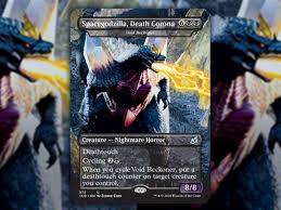 Great game with different playstyles depending on how you want to build your deck. Magic The Gathering Releases Spacegodzilla Death Corona In Next Expansion And They Re Already Sorry