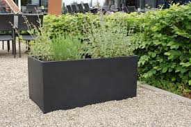 Pflanzkubel Pflanztrog Fiberglas Maxi Anthrazit Pflanztrog Fiberglas Bepflanzung Pflanzen