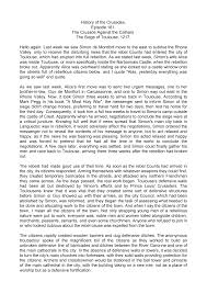 History of the Crusades. Episode 161. The Crusade Against the Cathars. The  Siege of Toulouse, 1217. Hello again. Last week we sa