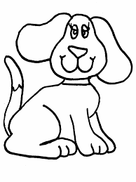 Five dogs in a funny dog coloring page. Dog Coloring Book Page Coloring Home