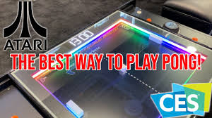 National video games day sale at newegg. Atari Pong Table Pong Knockout 4 Player And More Ces 2020 Youtube