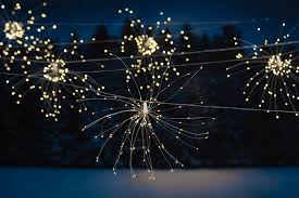 Girlianda Finnlumor Sparkling Star 5x120 LED, šilta balta, 6410416165387 | Muresta.lt