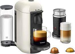 The hermetically sealed capsules preserve freshness within to deliver enjoyable taste. Customer Reviews Nespresso Vertuoplus White Bundle By Breville With Aeroccino3 White Bnv450wht1buc1 Best Buy